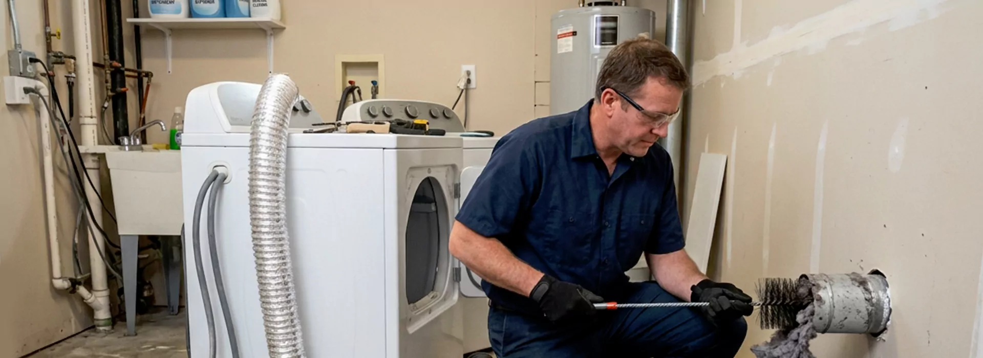Clogged Dryer Vent Repair in Perth Amboy, New Jersey