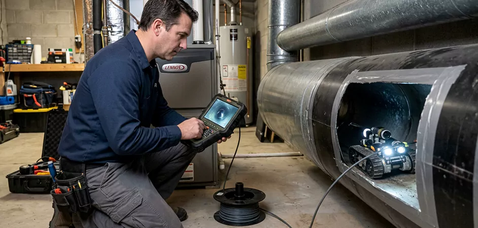 Robotic Duct Inspection in Perth Amboy, NJ