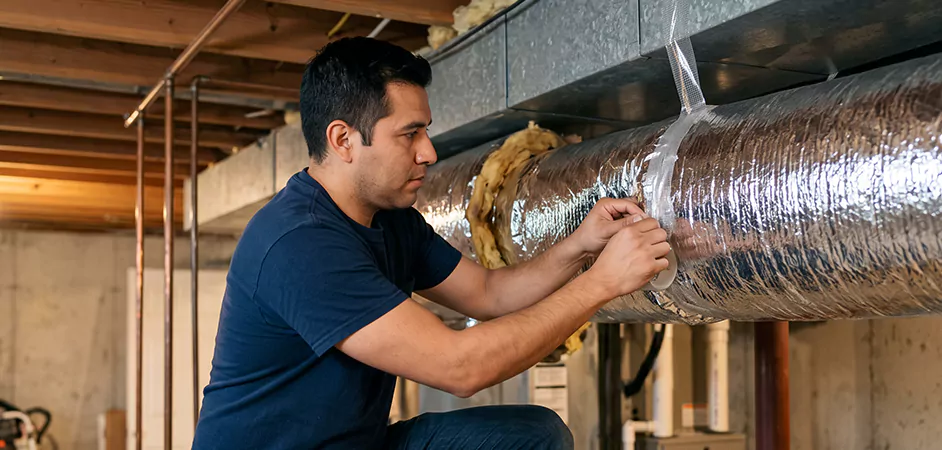 Duct Insulation Upgrade in Perth Amboy
