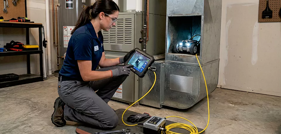 Robotic Duct Inspection in Perth Amboy